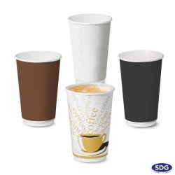 12 OZ, 450 ml Double wall paper cup - 108DW