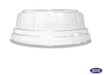 95MM DOME STACKABLE PET LID