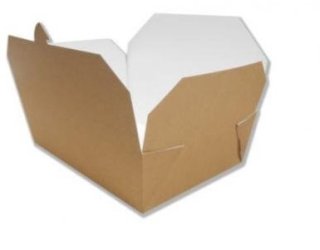PAPER FOOD BOX - DOGGY BAG 160X90X60H - COD. 639-81 / 639-80