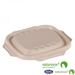 COUVERCLE EN PULPE DE CELLULOSE NATURE 15360