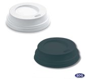 Lid with spout in polystyrene for 6 OZ cup - 6oz-2