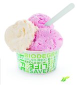 130 Biodegradable paper ice-cream cup - 307-60