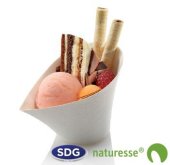 CELLULOSE PULP DESSERT CUP - 10762