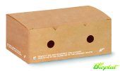 BARQUETTE CROQUETTES PLA FAST FOOD COMPOSTABLE 619-65