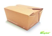 FOOD BOX BIO COMPOSTABLE - 160X90X60H -  CODE 639-65